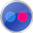 Blue Flickr Color Icon